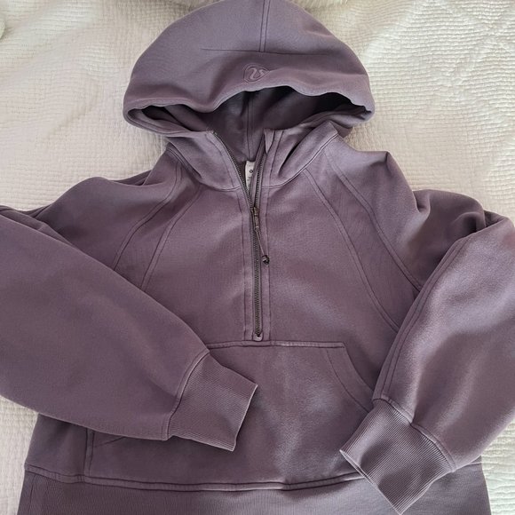lululemon athletica Tops - Lululemon- Oversized Scuba Hoodie (dusky lavender xs/s)
